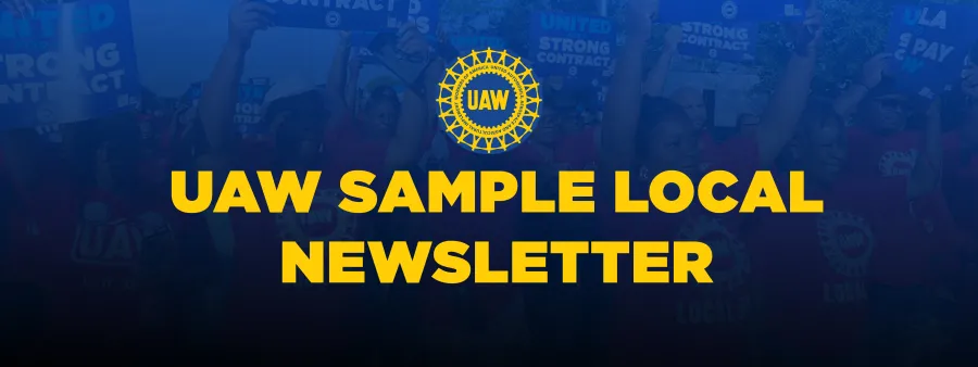 Sample Newsletter Feature